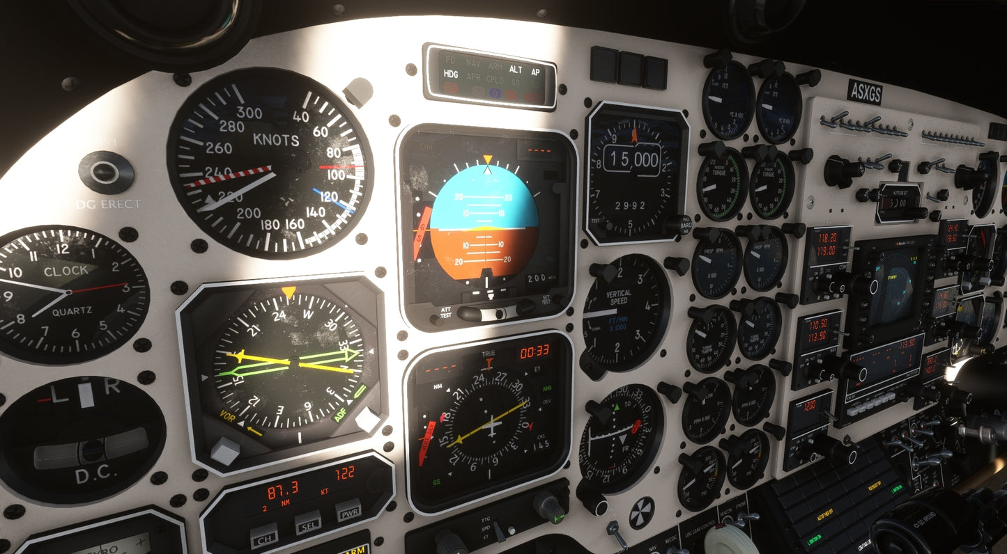 Steam Gauge Overhaul - Analog King Air