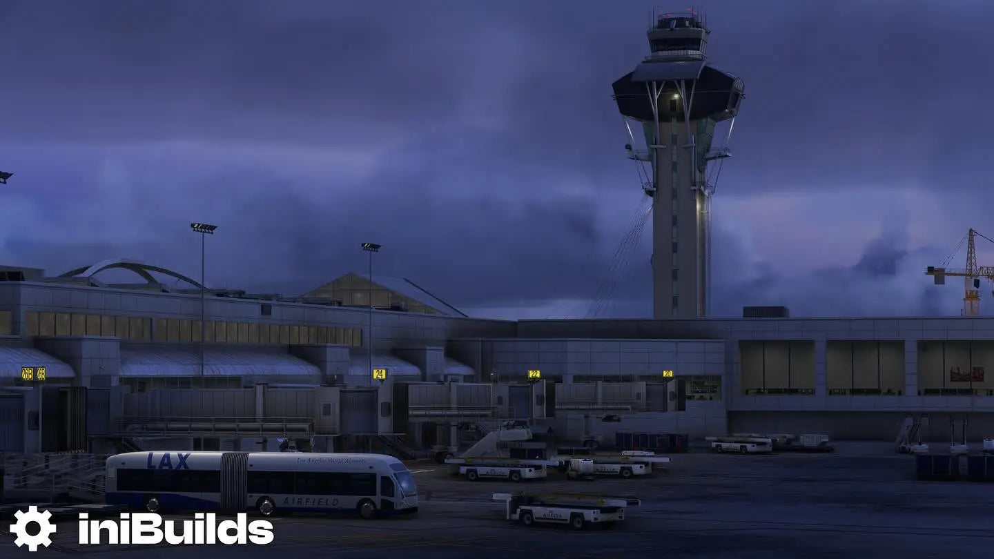 IniBuilds Previews Update For Los Angeles International Airport ...