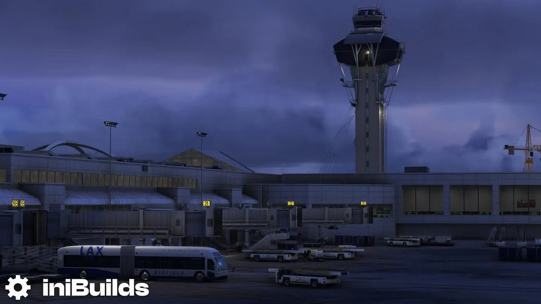 iniBuilds Previews Update for Los Angeles International Airport