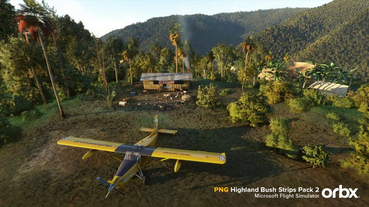 Orbx Releases PNG Highland Bush Strips Pack 2 for MSFS