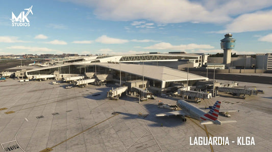 MK Studios Previews LaGuardia Airport for MSFS