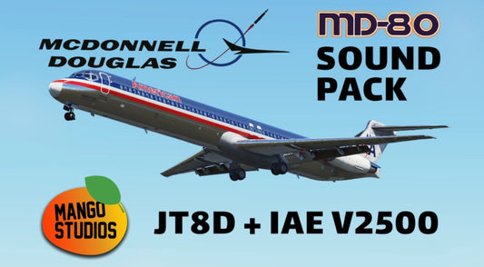 Mango Studios Releases Rotate MD-80 Sound Pack for X-Plane 11 & 12