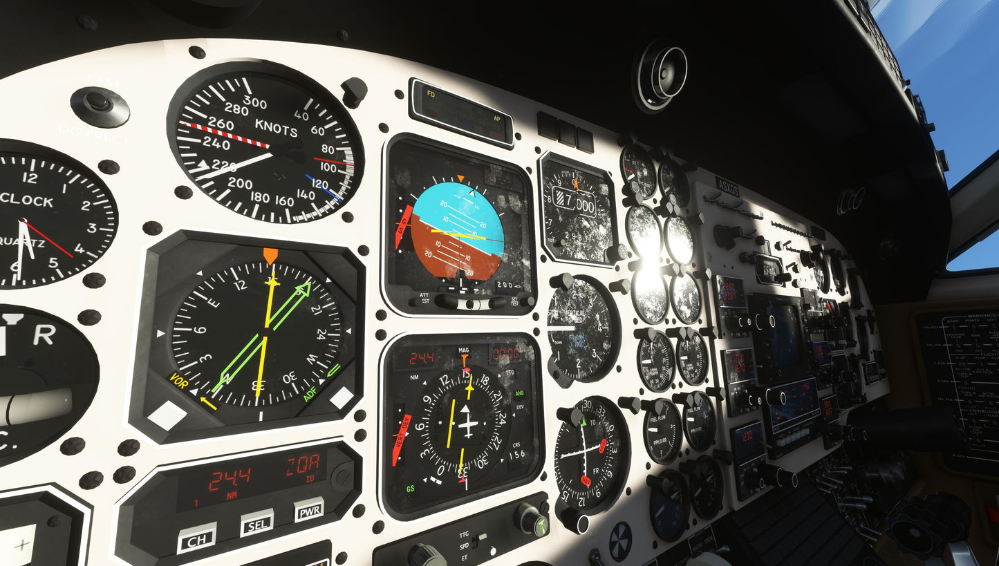 Steam Gauge Overhaul - Analog King Air