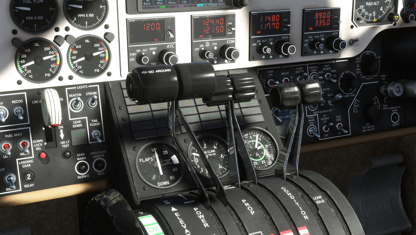 Steam Gauge Overhaul - Analog King Air