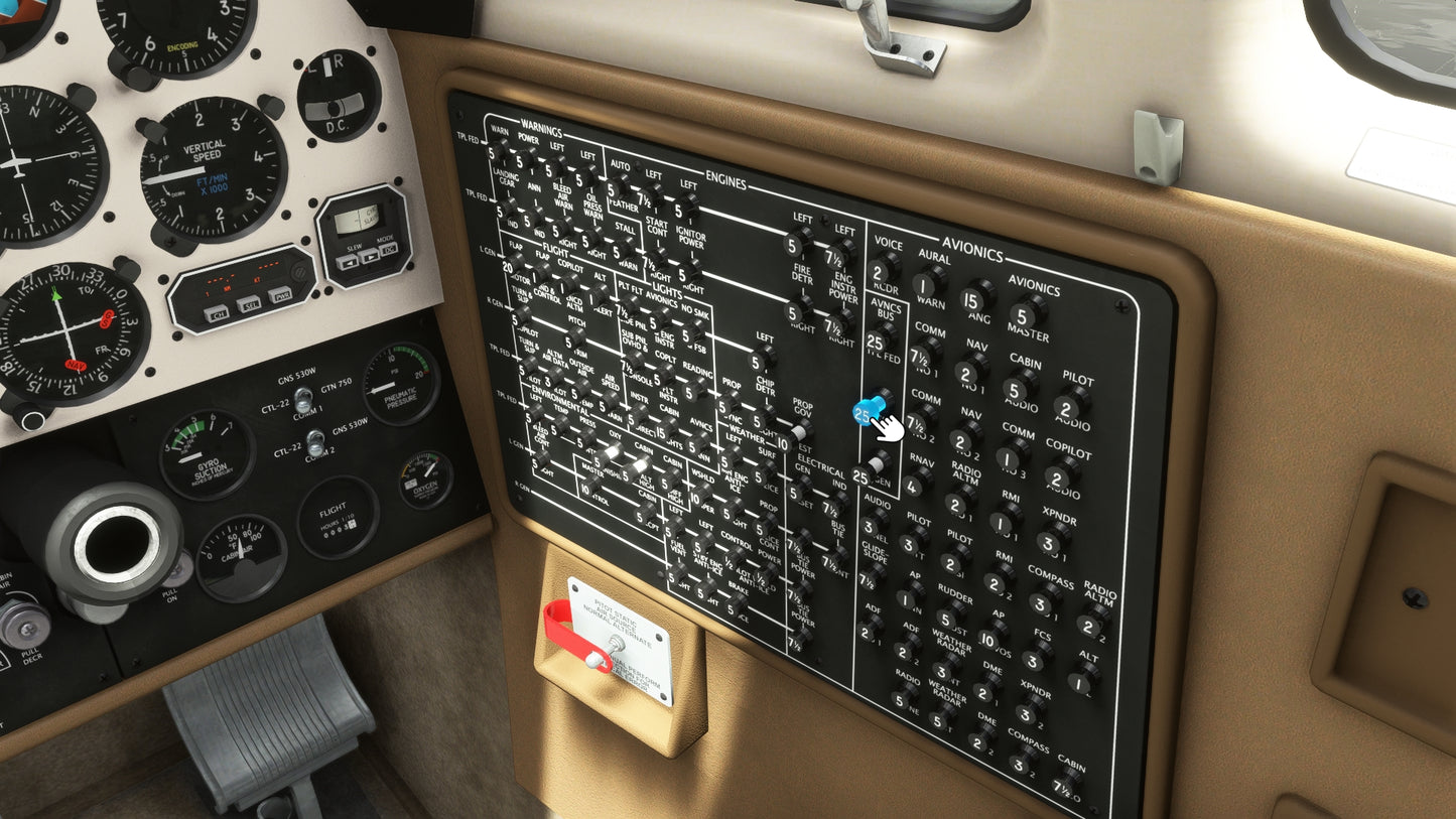 Steam Gauge Overhaul - Analog King Air